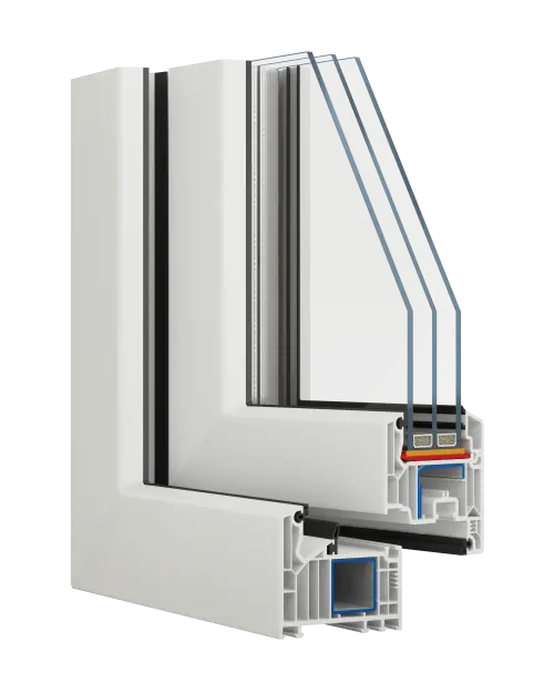 Ventana PVC VEKA 82