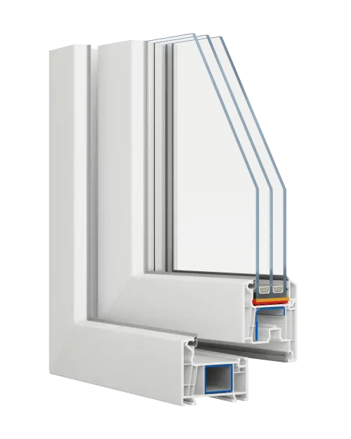 Ventana PVC EKIPAZH ULTRA 72