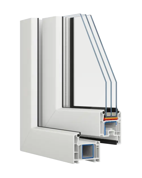 Ventana PVC VEKA 70